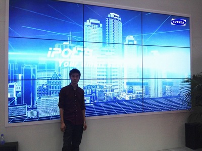 55"3.5mm Narrow bezel splicing video wall with original Korea imported Samsung panel 