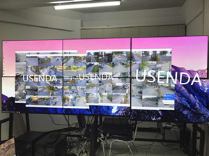 USENDA 2X3 VIDEO WALL UD-PJ490CZB02 applied in Thai xx control room with pop-out brackets